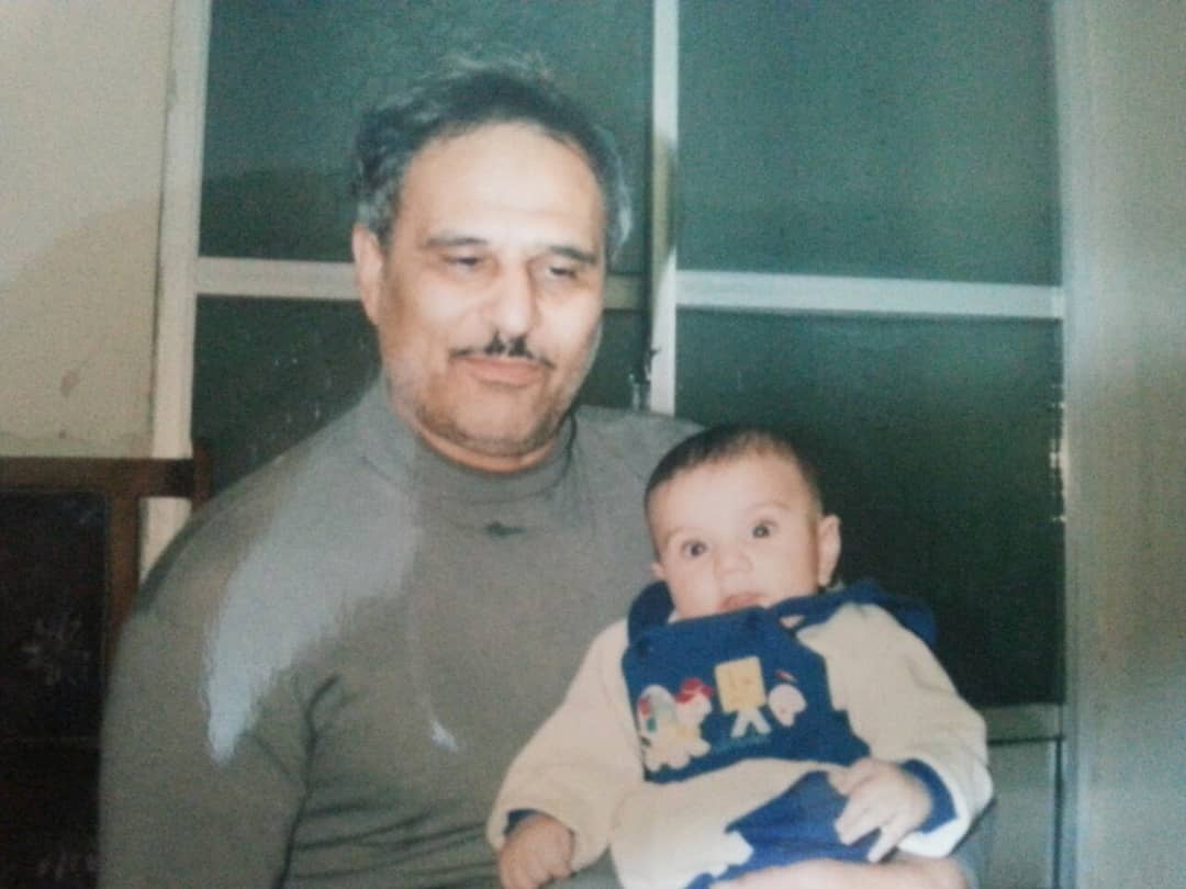 Picture of my grandfather and I